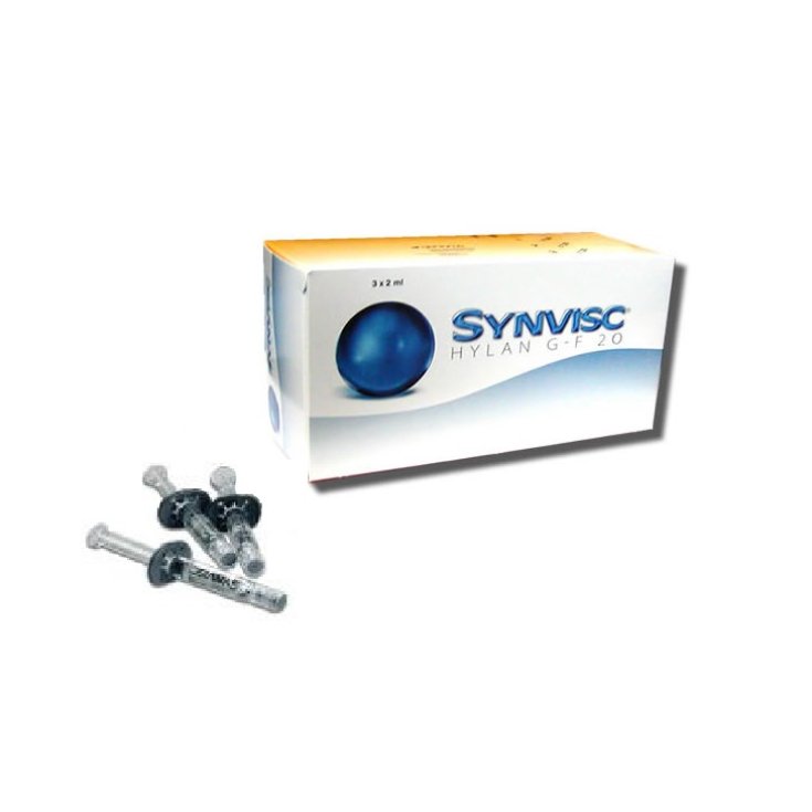Synvisc Siringhe Preriempite All' HYLAN G-F 20 3x2ml