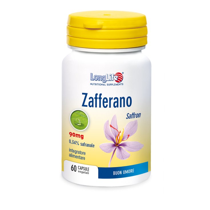Zafferano 90mg LongLife 60 Capsule Vegetali
