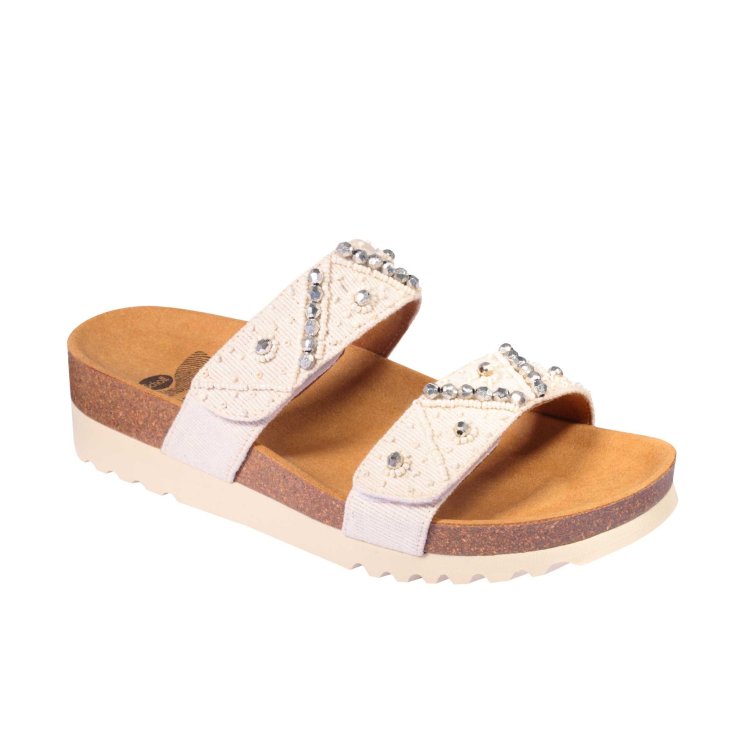 Zafirah Scholl&reg; Sandalo Donna Bioprint&reg; Bianco Misura 41