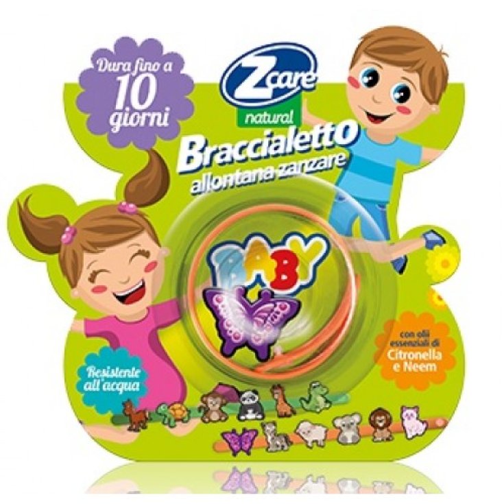 Zcare Natural Braccialetto Allontana Zanzare Baby IBSA