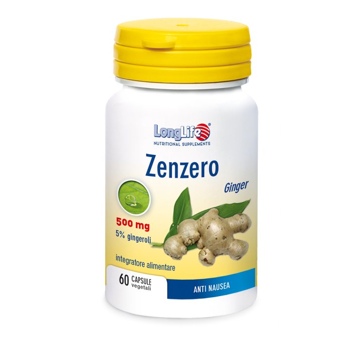 Zenzero 500mg LongLife 60 Capsule Vegetali