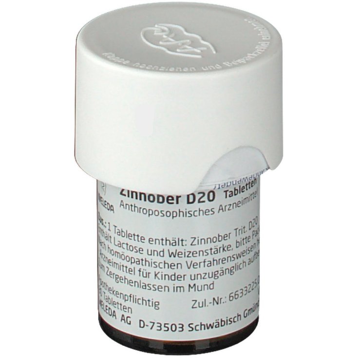 Zinnober D20 Weleda 80 Compresse