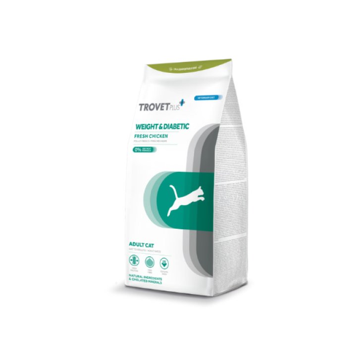 Plus Cat Adult Weight & Diabetic Pollo Fresco - 1,20KG
