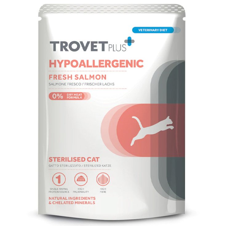 Plus Cat Adult Sterilised Hypoallergenic Salmone Fresco - 85GR