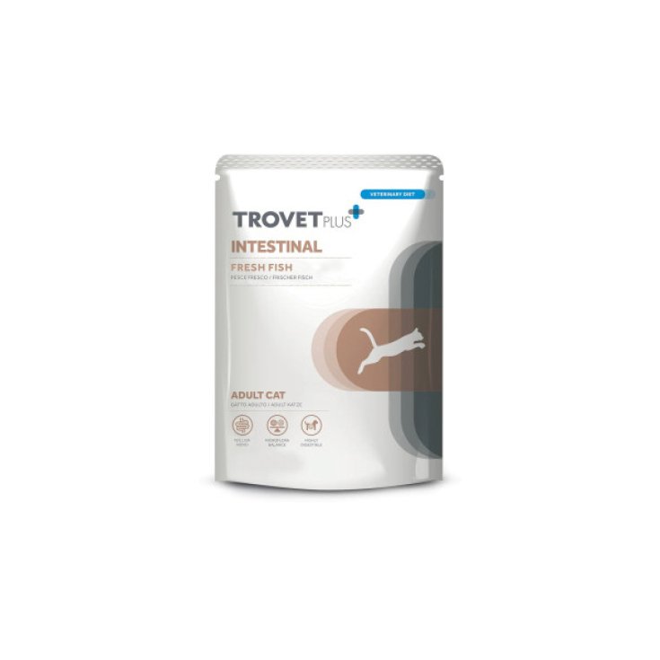 Plus Cat Intestinal Pesce Bianco - 85GR