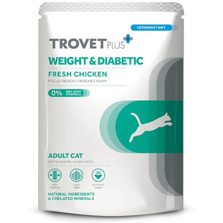 Plus Cat Adult Weight & Diabetic Pollo Fresco - 85GR