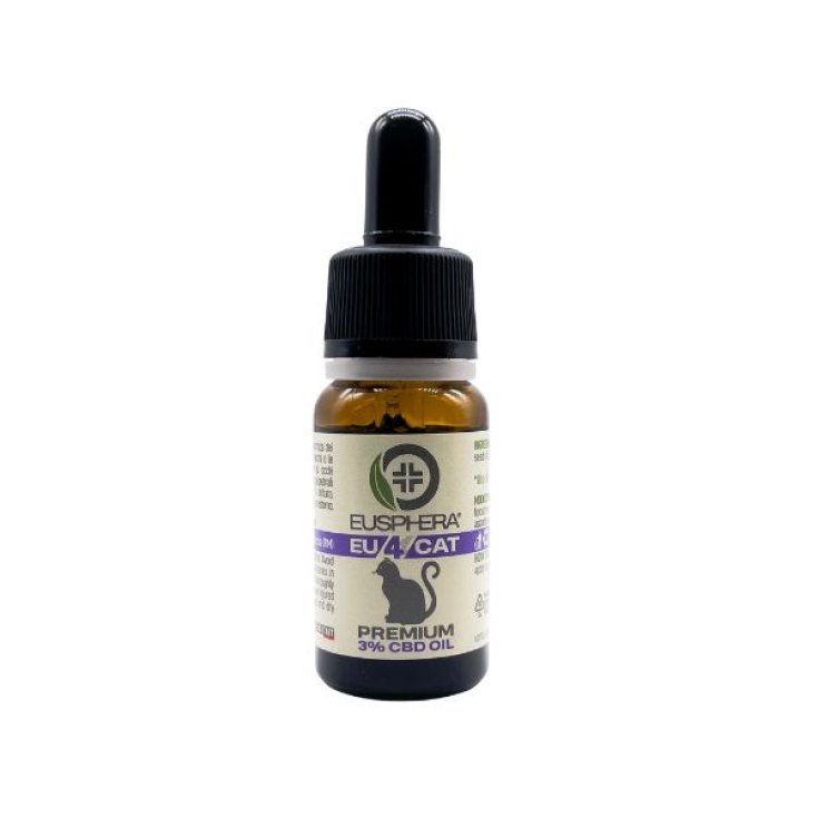 Olio di CBD gocce - EU4CAT da 10 ml