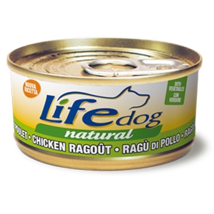 Life Dog Naturale Rag&ugrave; di Pollo con Verdure - 170GR