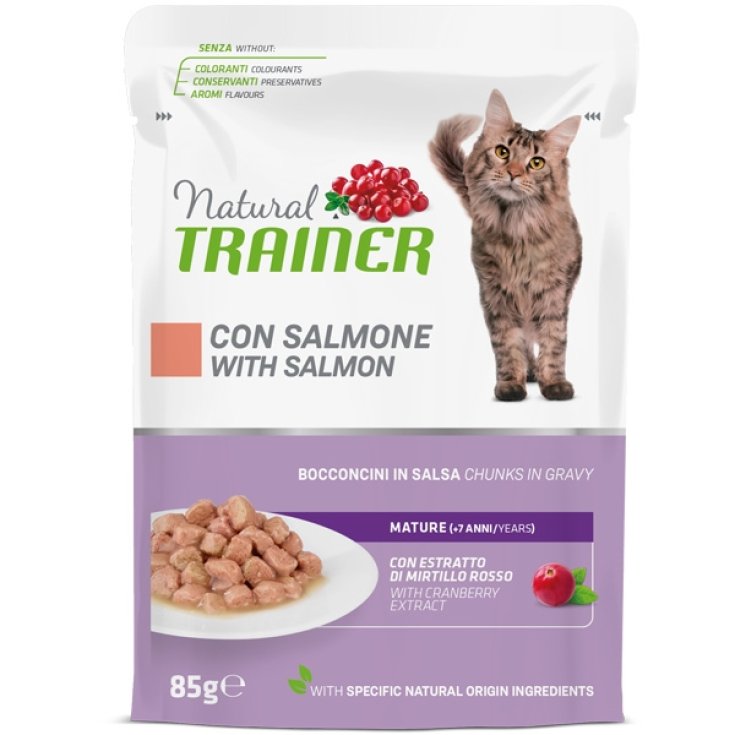 Natural Mature con Salmone Bocconcini in Salsa - 85GR