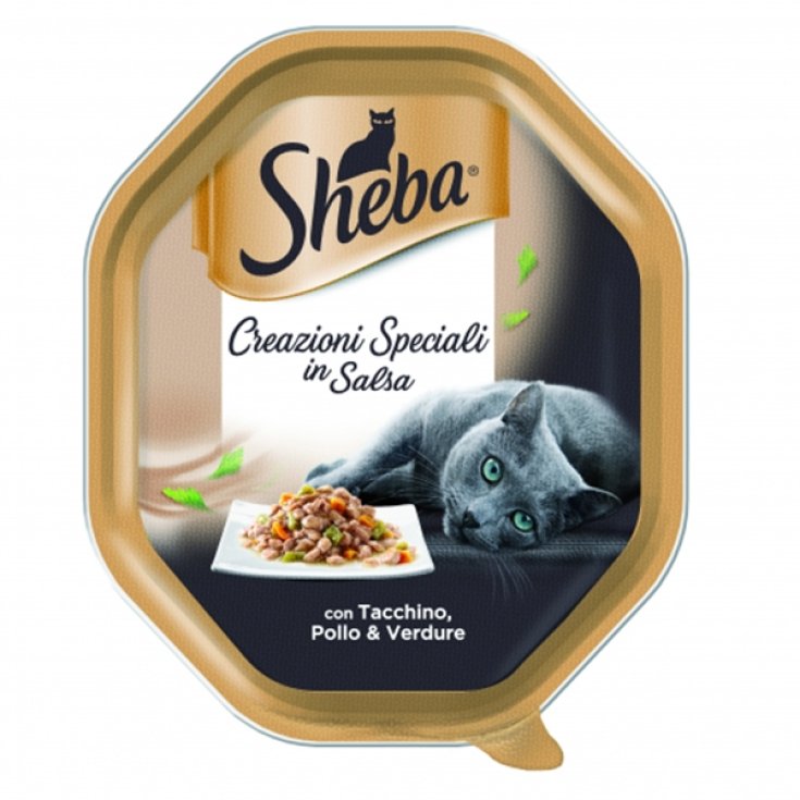 Creazioni Speciali in Salsa con Tacchino Pollo e Verdure - 85GR