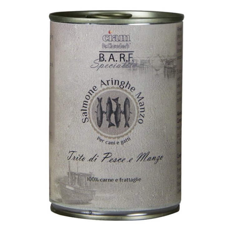 Barf Trito di Pesce e Manzo - 400GR
