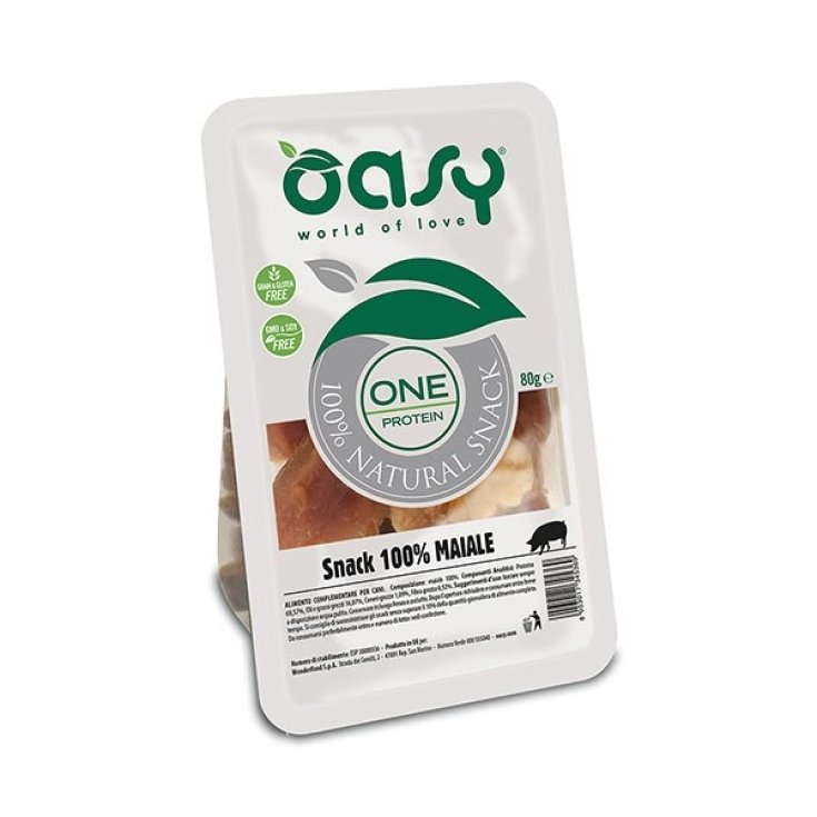 Snack One Protein 100%  Maiale - 80GR