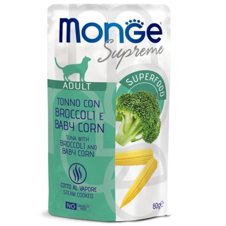 Supreme Adult Pezzetti di Tonno con Piselli e Baby Mais	 - 80GR