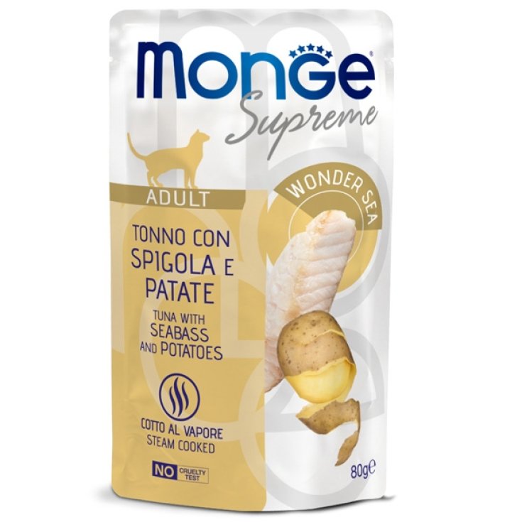 Supreme Adult Pezzetti di Tonno con Spigola e Patate - 80GR