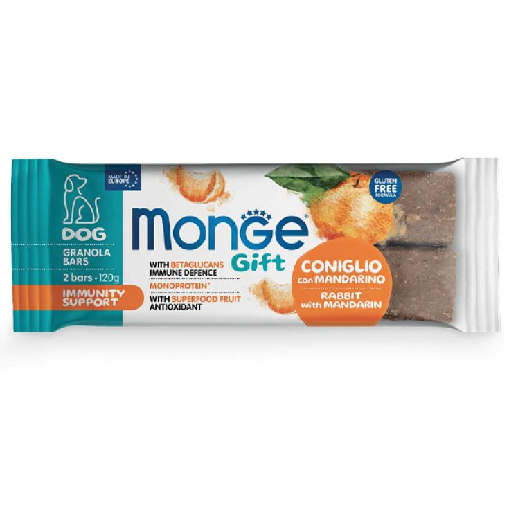 Snack Dog Granola Bars Adult Immunity Support Coniglio con Mandarino - 120GR