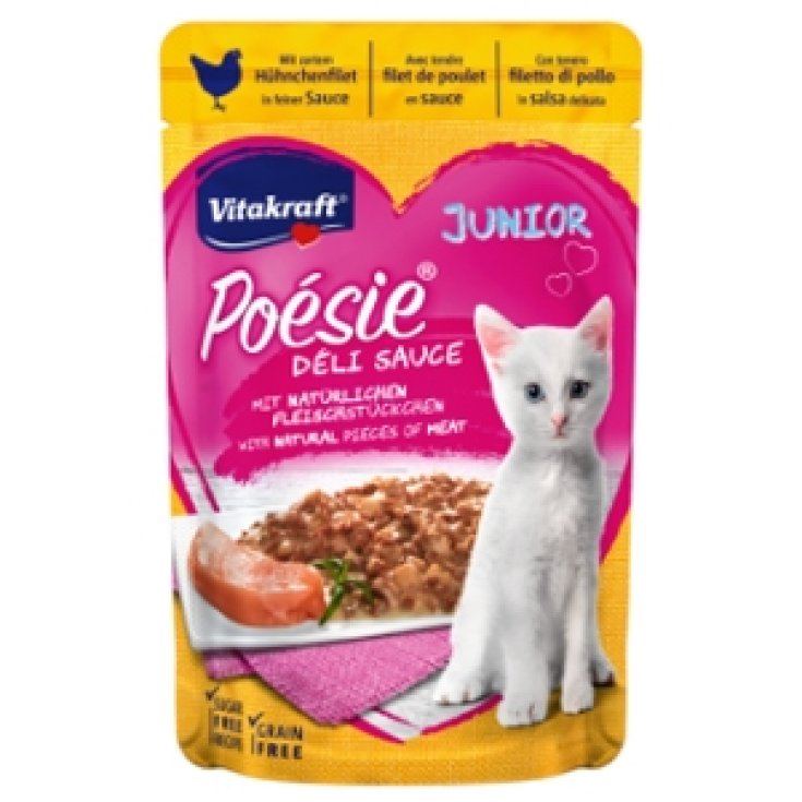 Po&egrave;sie Deli Sauce Junior con Petto di Pollo - 85GR