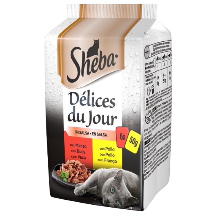 D&eacute;lices Du Jour con Manzo e Pollo in Salsa - 50GR