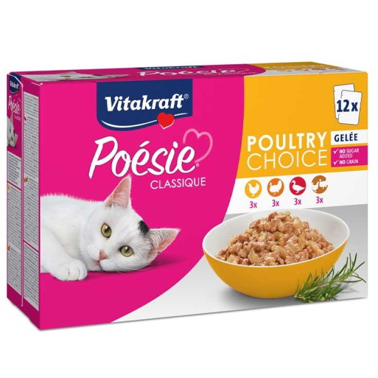 Po&eacute;sie Classique Gel&eacute;e Poultry Choice Multipack - 12X85GR