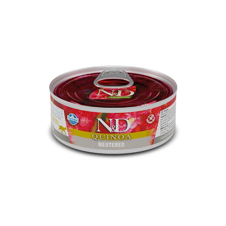 Natural & Delicious Cat Quinoa Neutered Maiale - 80GR