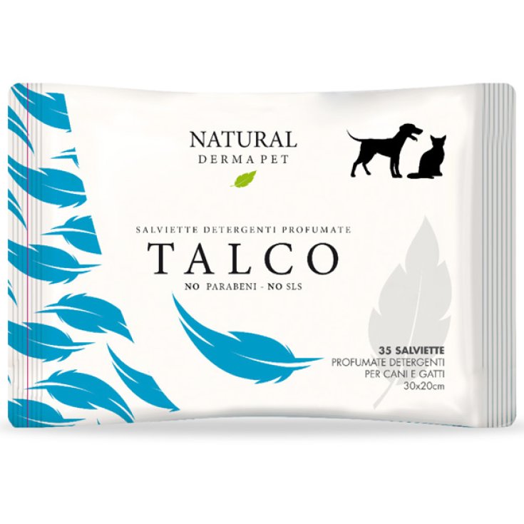 Salviette Detergenti Profumate al Talco - 100 Salviette