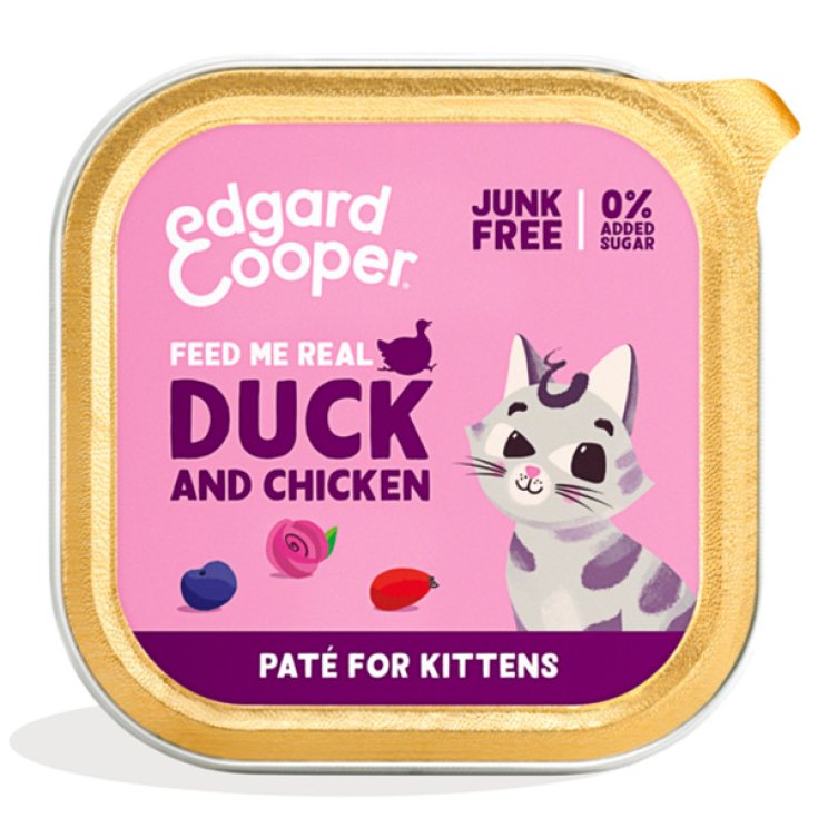 Cat Kitten Anatra e Pollo Pat&eacute; - 85GR
