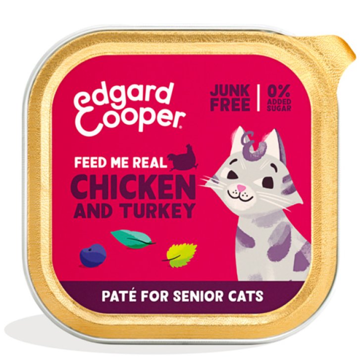 Cat Senior Pollo e Tacchino Pat&eacute; - 85GR