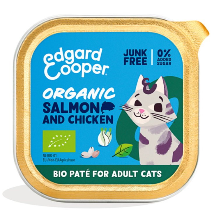 Cat Adult Salone e Pollo Biologici Pat&eacute; - 85GR