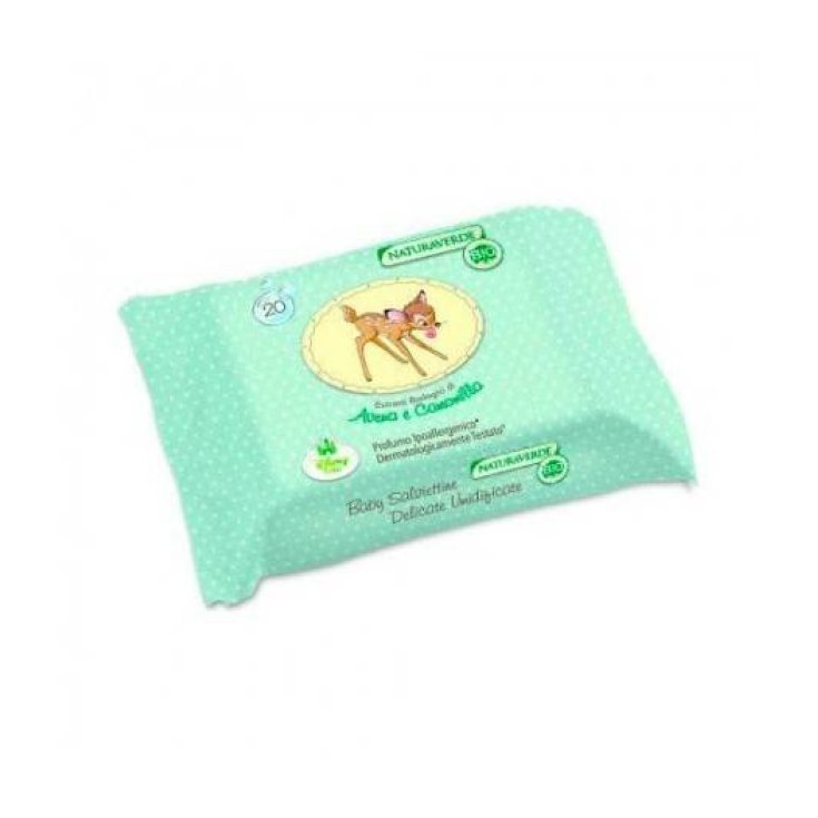 Avena & Mandorla Verde BIO Supreme Silk NATURAVERDE 20 Salviette