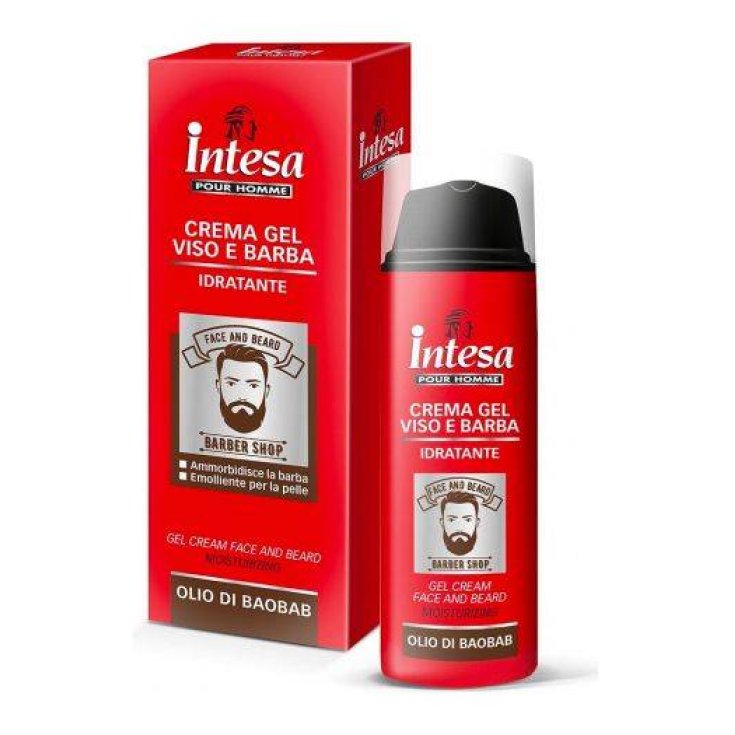 Crema Gel Viso E Barba Intesa Pour Homme 50ml