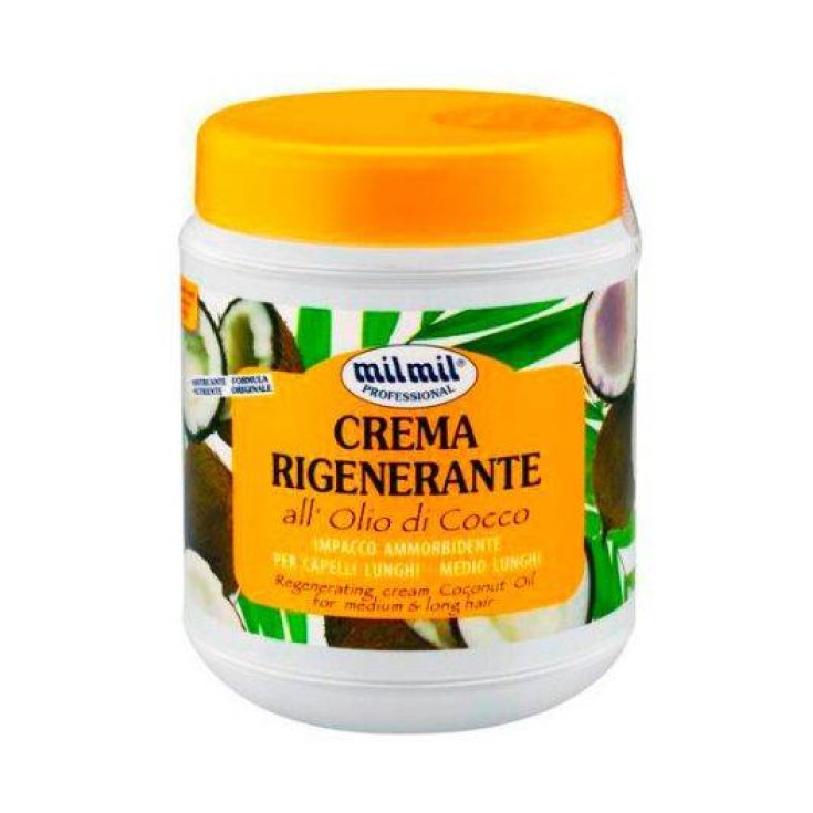Crema Rigenerante Capelli All'Olio Di Cocco Mil Mil 1000ml