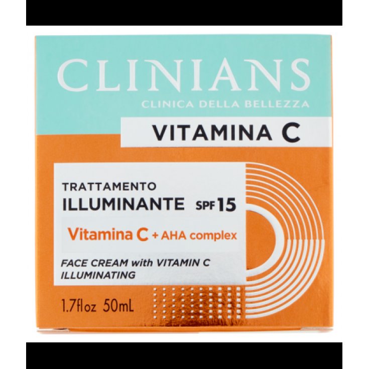 VITAMINA C Trattamento Illuminante SPF15 CLINIANS 50ml