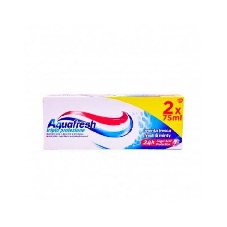 Tripla Protezione Aquafresh 2X75ml