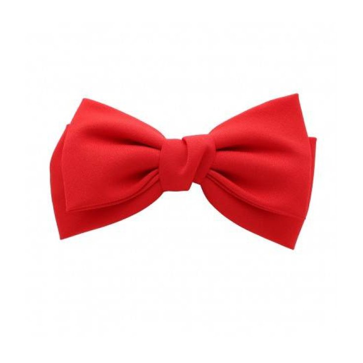 IB ACC FERMAGLIO FIOCCO ROSSO