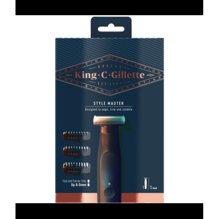 GILLETTE KING RASOIO STYLE MASTER