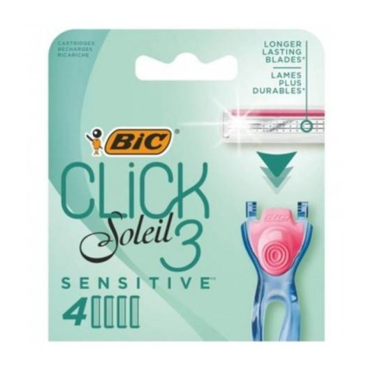 BIC CLICK SOLEIL 3 LAME X 4