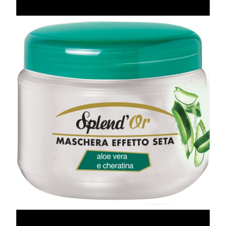 Maschera Rigenerante Aloe Vera E Cheratina Splend'Or 500ml