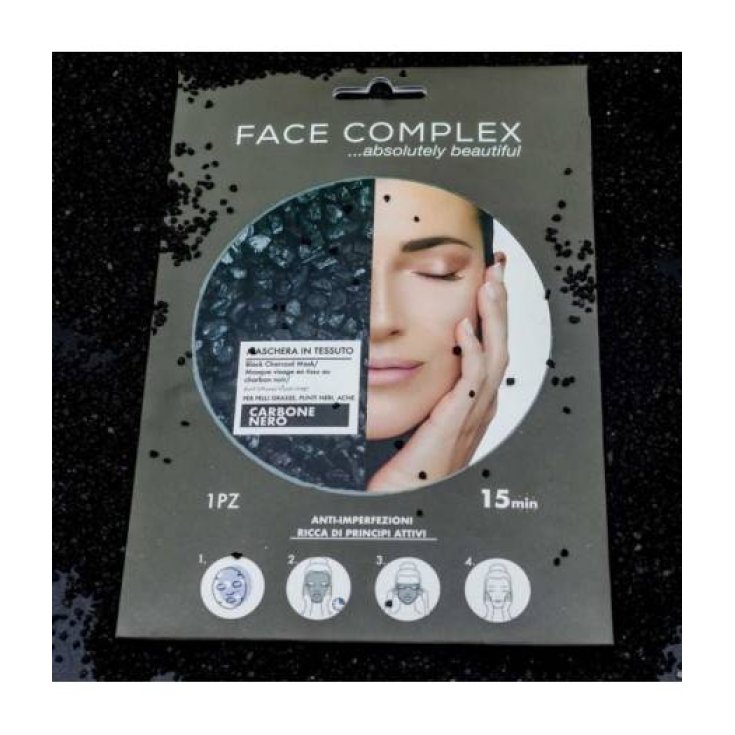 F COMPLEX MASK TESSUTO CARBONE NER