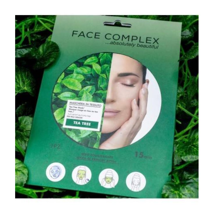 F COMPLEX MASK TESSUTO TEA TREE