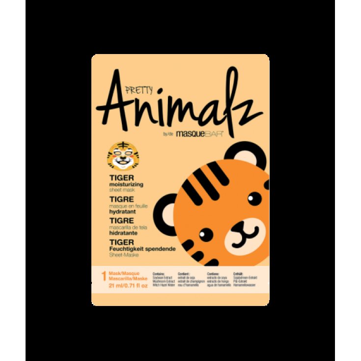 PRETTY AMIMALZ TIGER MASK VISO