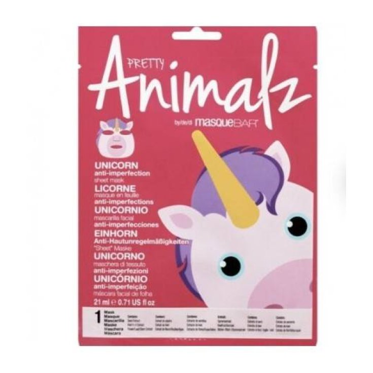 PRETTY AMIMALZ UNICORN MASK VISO