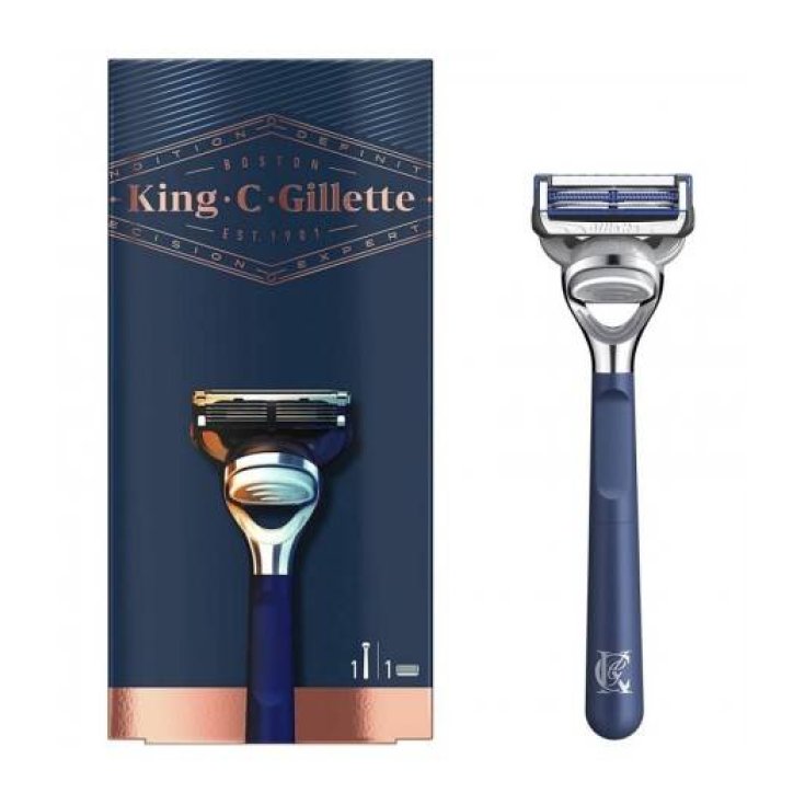 Rasoio Da Collo&nbsp;Kings&middot;C&middot;Gillette 1 Pezzo