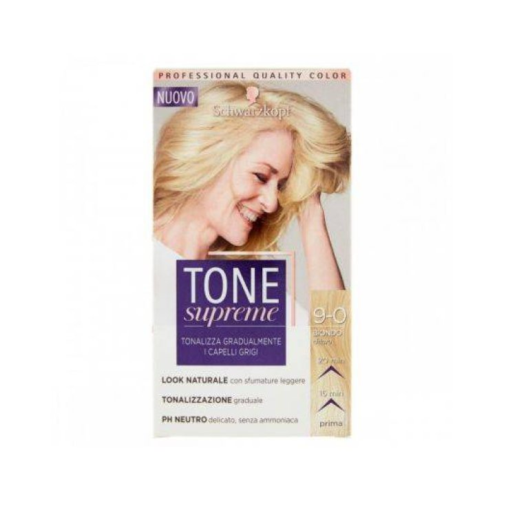 Tone Supreme 9-0 Biondo Chiaro Schwarzkopf 1 Kit