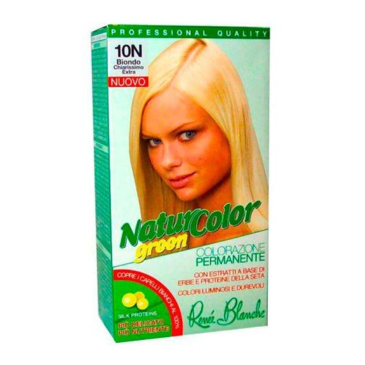 Natur Green Color 10N Biondo Chiarissimo&nbsp;Ren&eacute;e Blanche 1 Kit