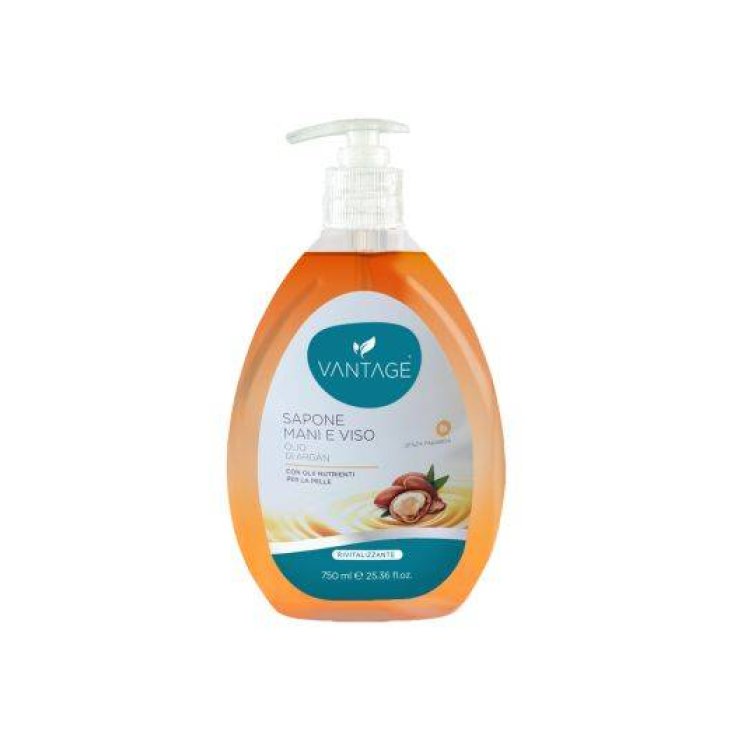 Sapone Mani E Viso Con Olio Di Argan VANTAGE 750ml
