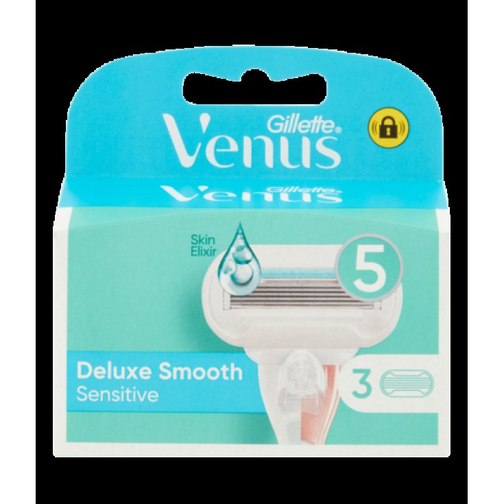 Venus Deluxe Smooth Sensitive GILLETTE 3 Ricariche