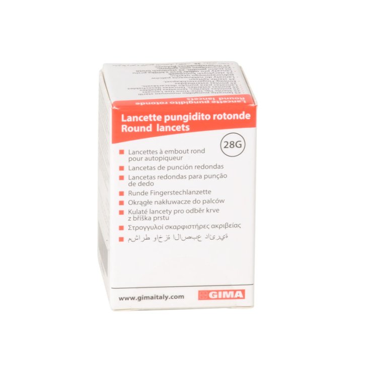 GIMA Lancette Pungidito G28 25 Pezzi