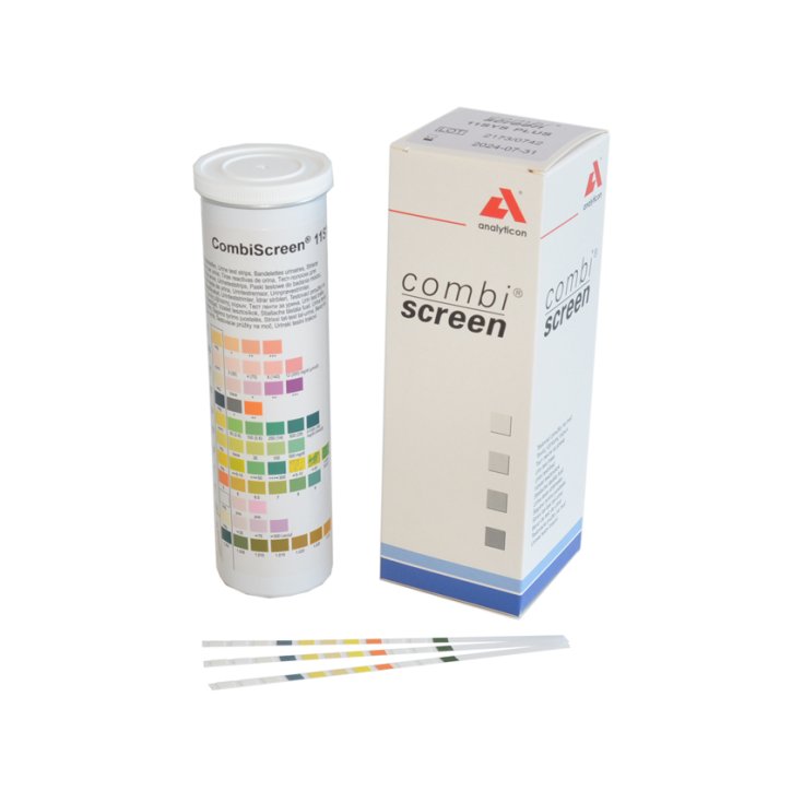 Gima Combi Screen 11plus 11 Parametri Strisce Urine 100 Pezzi