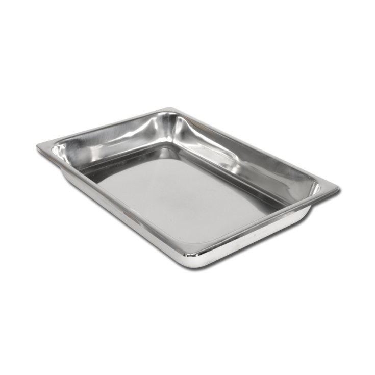 VASSOIO INOX 355X254X50MM