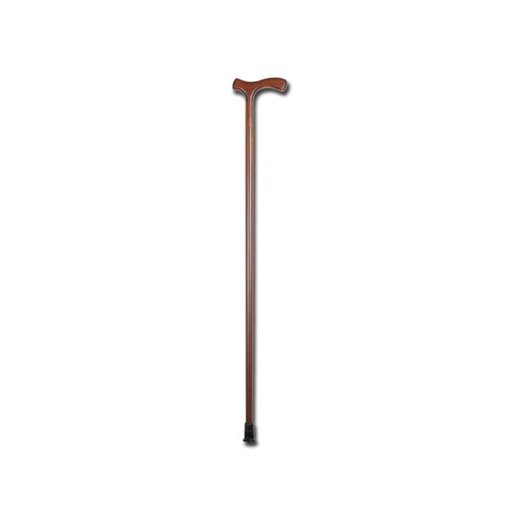 BASTONE LEGNO MANICO A T
