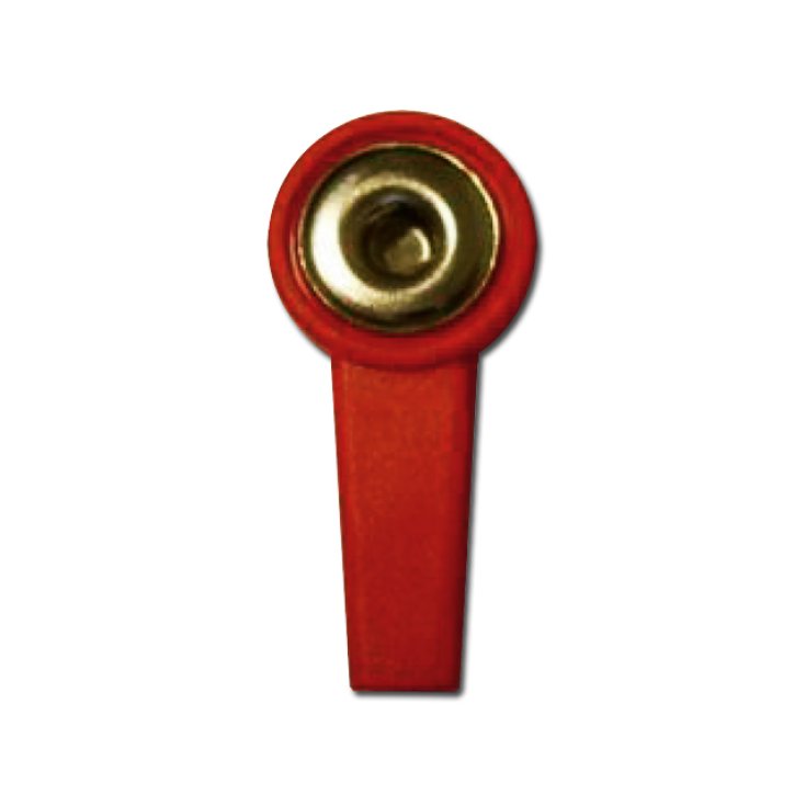 ADATTATORE A CLIP 4MM ROSSO10P